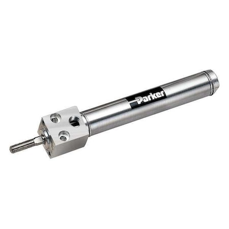 1 1/16" Bore Round Double Acting Air Cylinder 1" Stroke Type 1.06BFDSR01.00 by USA Parker Pneumatic Air Cylinders