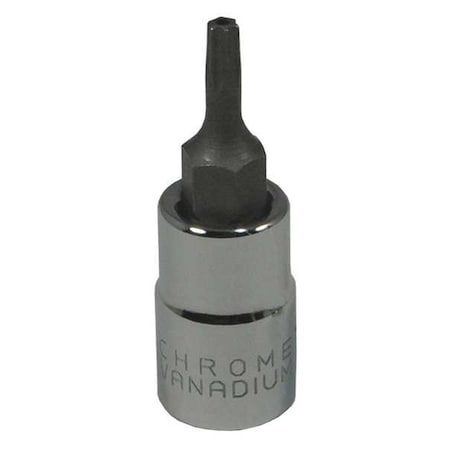 Socket Bit 1/4 in. Dr T8 Tamper Torx(R) by USA Westward Sockets