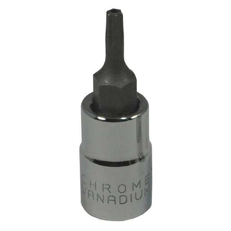 Socket Bit 1/4 in. Dr T10 Tamper Torx(R) by USA Westward Sockets