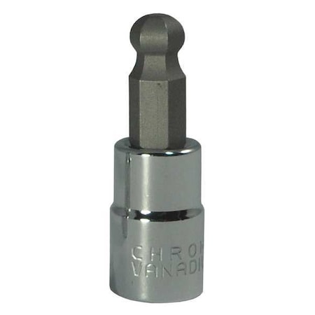 Socket Bit 1/4 in. Dr 6mm Ball Hex by USA Westward Sockets