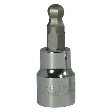 Socket Bit 3/8 in. Dr 7mm Ball Hex Type 20XA15 by USA Westward Sockets
