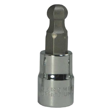 Socket Bit 3/8 in. Dr 9mm Ball Hex Type 20XA17 by USA Westward Sockets