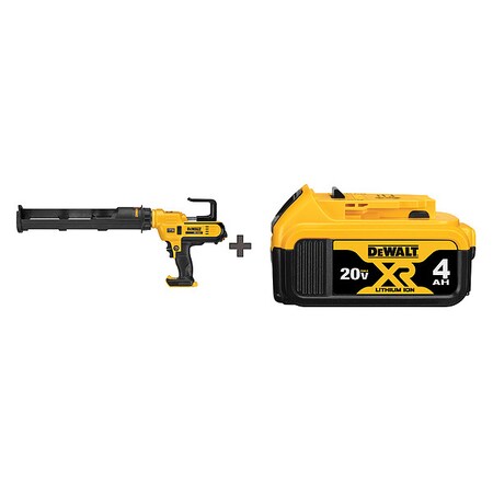 Cordless Caulk Gun Kit 20.0V 5.0Ah Type DCE570B/ DCB205CK by USA Dewalt Cordless Caulk Guns