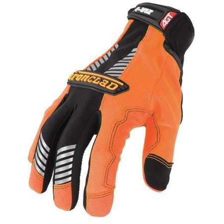 IRONCLAD Mechanics Gloves,Goatskin Leather,PR Black//Gold G-EXMLG2-04-L
