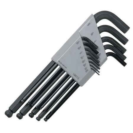 Ball End Hex Key Set Pieces 13 S17 Type 19613 by USA SK Hex Key Sets