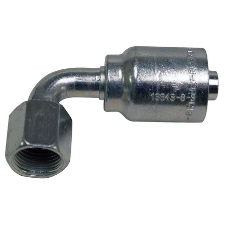 Hose Fitting Female JIC Elbow Hose 1/2 by USA Parker Hannifin Hydraulic Hose Fittings