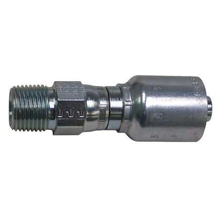 Fitting Male NPT Swivel Straight 1/4 by USA Parker Hannifin Hydraulic Hose Fittings