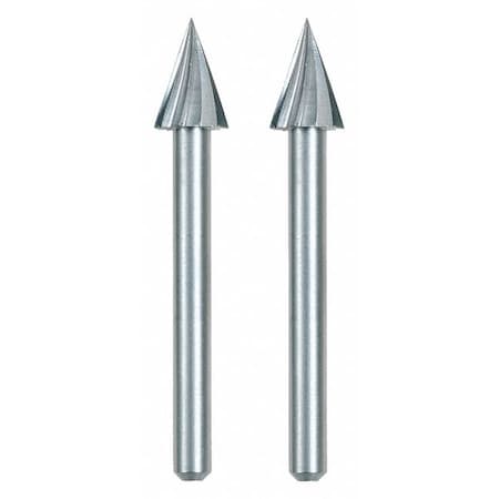 High Speed Cutter 1/4 In PK2 Type 125 by USA Dremel Rotary Tools & Accessories