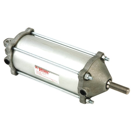 3 1/2" Bore Double Acting Air Cylinder 6.68" Stroke by USA Velvac Pneumatic Air Cylinders