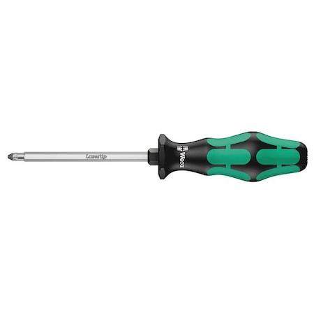 Screwdriver Pozidriv(R) #2x4 Hex wth Hex by USA Wera Screwdrivers