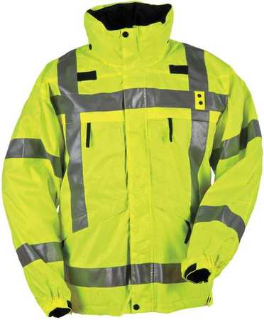 Wind//Water Repellant Style 48171 5.11 Tactical Mens Reversible High Vis Softshell Jacket