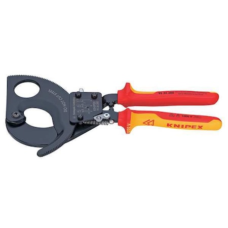 Insulated Ratcheting Cable Cutter 11 by USA Knipex Cable & Wire Cutters