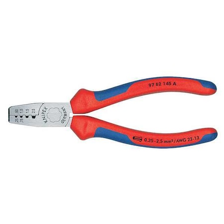 5 3/4" Crimping Pliers For Wire End Ferrules Plastic Grip by USA Knipex Wire Strippers Crimpers Cable Slitters