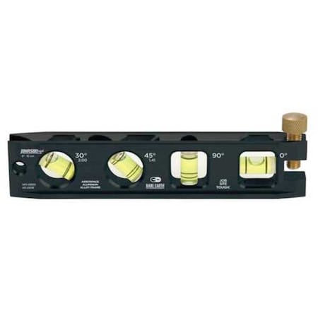 Torpedo Level 6 in L 4 Vials by USA Johnson Box I Beam & Torpedo Levels