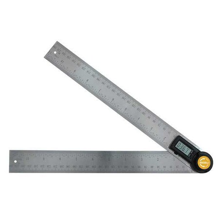 Digital Angle Finder SS 11 In L by USA Johnson Angle Pitch & Slope Locators
