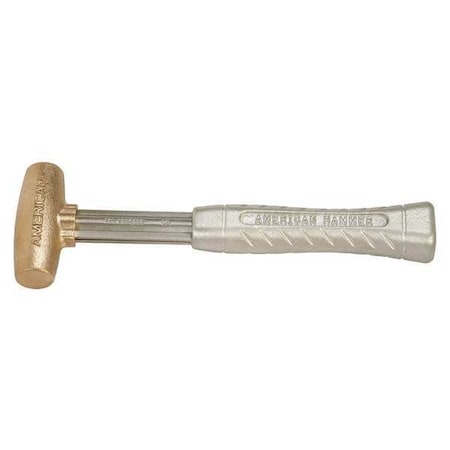 Sledge Hammer 1 1/2 lb. 12 In Aluminum Type AM15BZAG by USA American Hammer Sledges