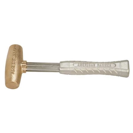 Sledge Hammer 4 lb. 12 In Aluminum Type AM4BZAG by USA American Hammer Sledges