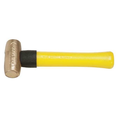 Sledge Hammer 1 lb. 9 1/2 In Fiberglass Type AM1BZFG by USA American Hammer Sledges
