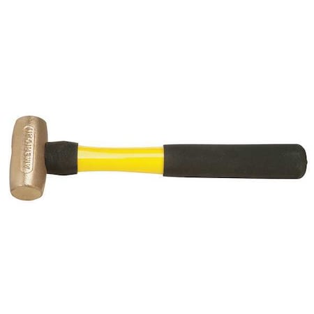 Sledge Hammer 1 1/2 lb. 12 In Fiberglass Type AM15BZFG by USA American Hammer Sledges