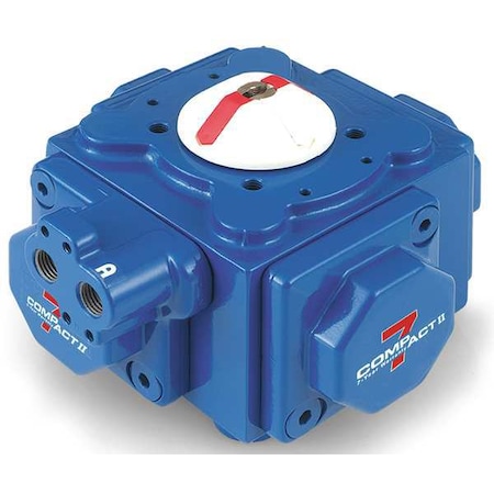 Comp Pneu Actuator 1/4 In 5 11/64 In L by USA Habonim Pneumatic Flow Control Valves