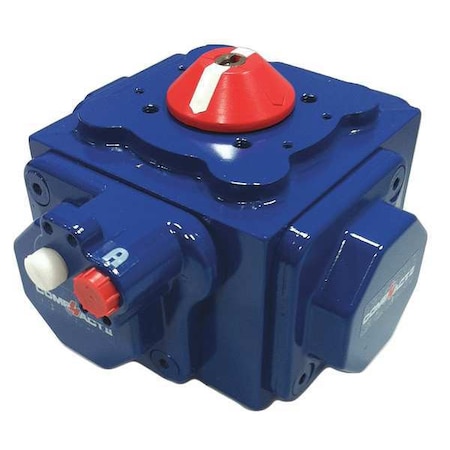 Comp Pneu Actuator 1/4 In 7 21/64 In L by USA Habonim Pneumatic Flow Control Valves
