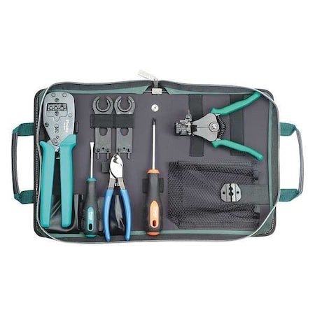 Crimp Tool Kit Solar MC3/MC4 9 Pc by USA Eclipse Crimping Tool Kits