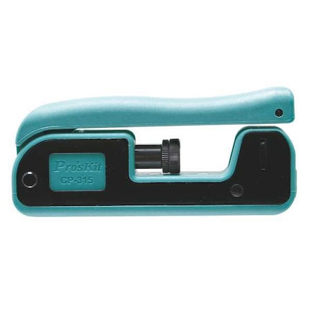 Dieless Crimper RG 58 RG 59 RG 6 5" L by USA Eclipse Cable & Wire Crimping Tools