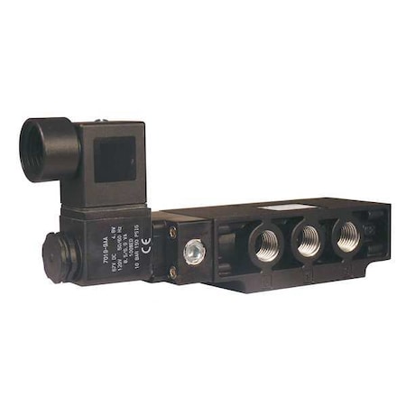 Solenoid Mount 1/4 In. 6 5/32 In L by USA Value Brand Pneumatic Valve Mounting Hardware