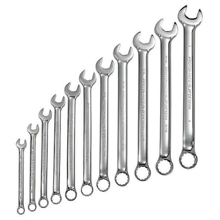 Combo Wrench Set Std SAE 12 Pt 11 PC by USA Proto Combination Wrench Sets