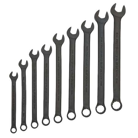 Combo Wrench Set SAE/Metric 12 Pt 18 PC by USA Proto Combination Wrench Sets