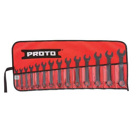 Combo Wrench Set Short Metric 14 PC by USA Proto Combination Wrench Sets