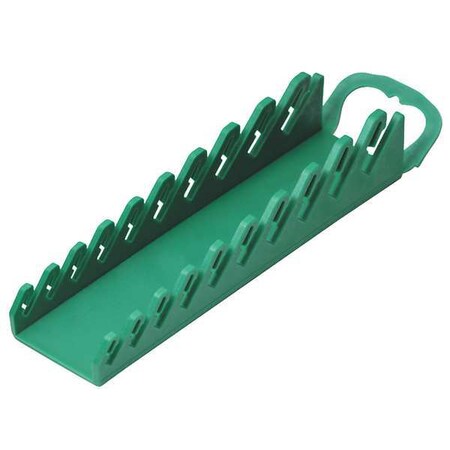 Wrench Rack 9 Slot 4 9/10 In. W Green by USA SK Tool Storage Accessories