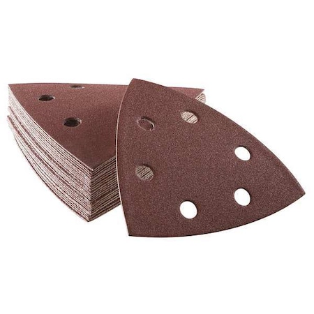Sanding Triangle Alum Oxide 1/2 In. PK5 by USA Bosch Oscillating Tool Accessories