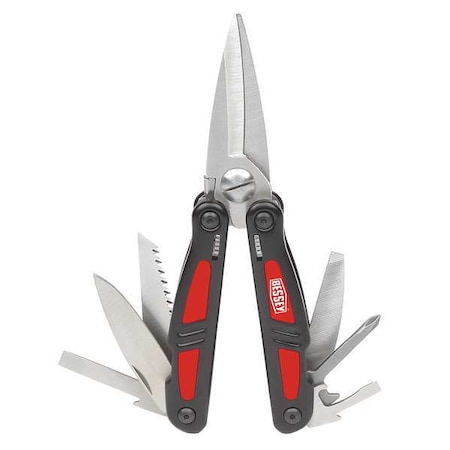 Multi Function Tool Red/Black 7 Tools by USA Bessey Multi tool Pliers