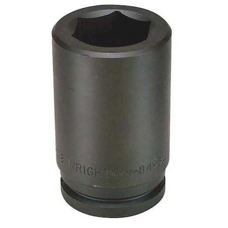 Impact Socket 1 1/2 In Dr 1 1/2 In 6 pt Type 84924 by USA Wright Sockets
