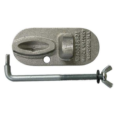 Punch Bench Base Aluminum For Mfr. No. 5 by USA Roper Whitney Knockout & Hole Punches