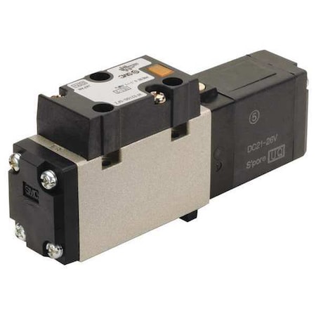 Solenoid Air Control Valve 1/8 In 24VDC Type VFS2100 5FZ by USA SMC Pneumatic Solenoid Air Control Valves