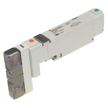 Solenoid Air Control Valve 1/8 In 24VDC Type VQ1101 51 by USA SMC Pneumatic Solenoid Air Control Valves