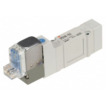Solenoid Air Control Valve 1/8 In 24VDC Type SY3540 5LZ by USA SMC Pneumatic Solenoid Air Control Valves