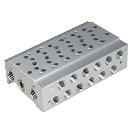 Valve Manifold 8 Station 1/4 NPT by USA SMC Pneumatic Solenoid Air Control Valves