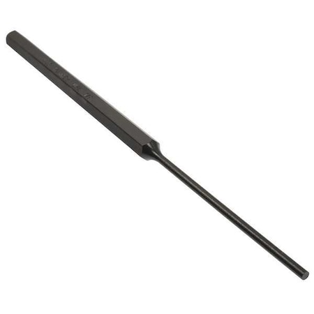 Pin Punch Black 1/8 in Tip 5/16 x 8 in by USA Mayhew Hand Held Punches