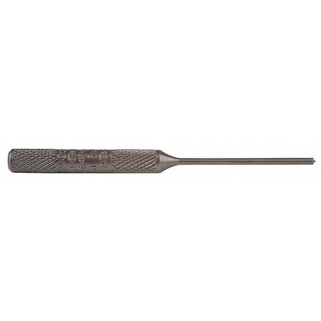 Pilot Punch Blk 5/64 Tip 3/16 x 3 1/4 in by USA Mayhew Hand Held Punches