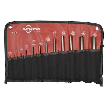 Pilot Punch Set Not Tether Capable Type 62254 by USA Mayhew Nail Sets