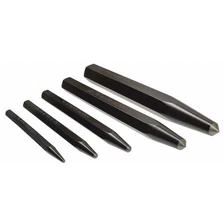 Center Punch Set Not Tether Capable Type 62214 by USA Mayhew Nail Sets