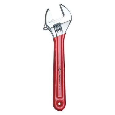Adj. Wrench 10" 1 5/16" Cap. Chrome Type AW 10 by USA Jonard Adjustable Wrenches