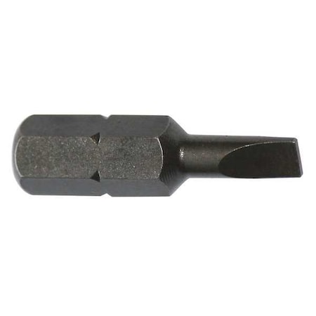 Torsion Bit SAE 1/4" Hex 5F 6R 1" PK5 by USA Apex Screwdriver Bits