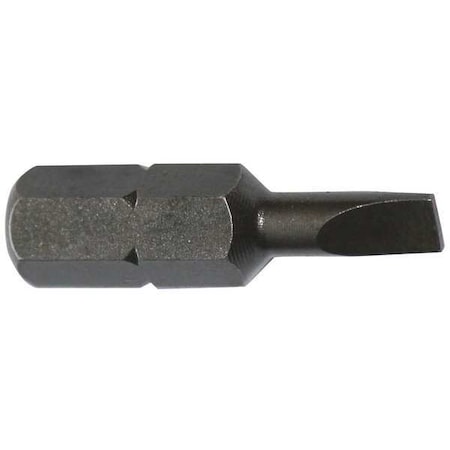 Torsion Bit SAE 1/4" Hex 3F 4R 1" PK5 by USA Apex Screwdriver Bits