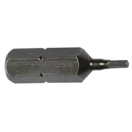 Torsion Bit Metric 1/4" Hex 3mm 1" PK5 by USA Apex Screwdriver Bits
