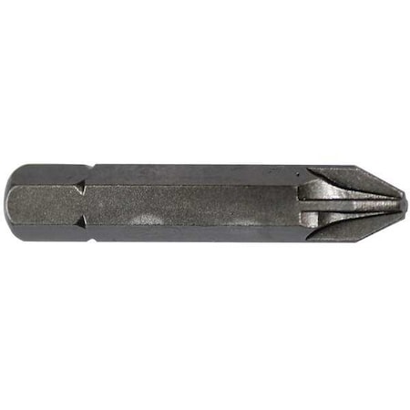 Torsion Bit SAE 1/4" Hex #2 1" PK5 Type 440 2 PZDX 5PK by USA Apex Screwdriver Bits