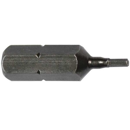 Torsion Bit Metric 1/4" Hex 2mm 1" PK5 by USA Apex Screwdriver Bits